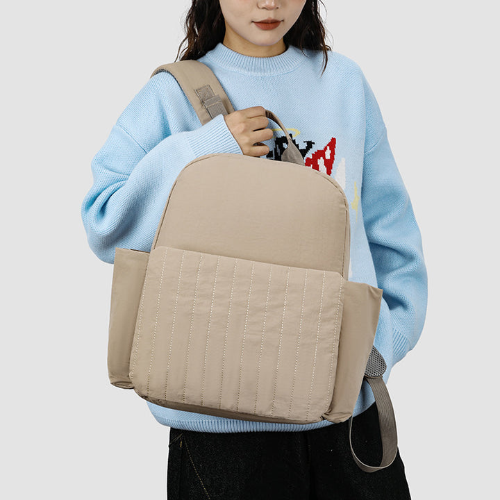 Minimalist Quilted Backpack Stornfield