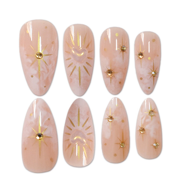 Chic Decorative Press-On Nail Art Stornfield