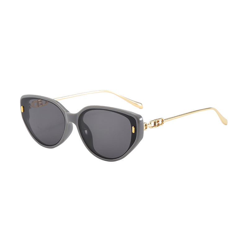 Women's designer sunglasses with delicate metal frame and extraordinary cat-eye design Stornfield
