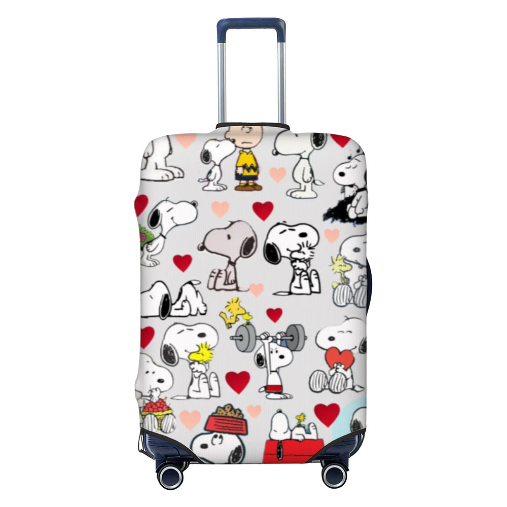 Ladies nan elastic suitcase cover with motif print, water-repellent and tear-resistant, with handle and telescopic opening Stornfield