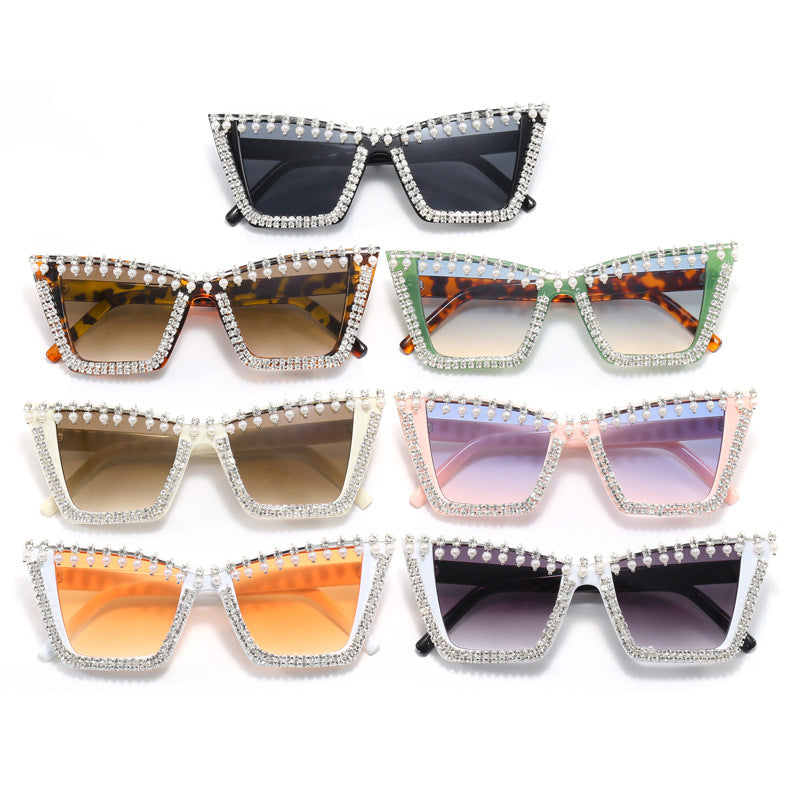 Ladies Glamorous Designer Sunglasses with Sparkling Frame Stornfield