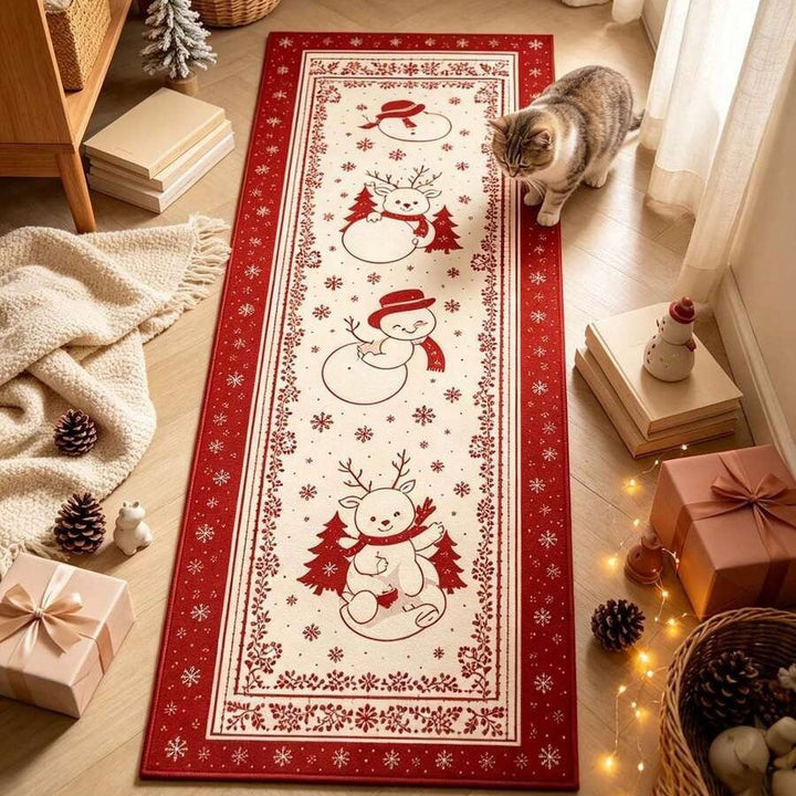 Holiday-Themed Runner Rug