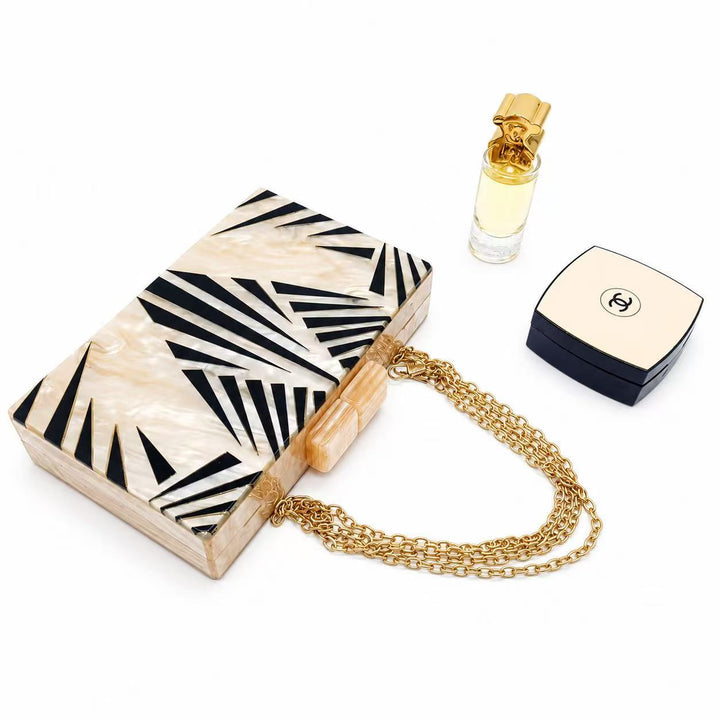 Geometric Acrylic Clutch