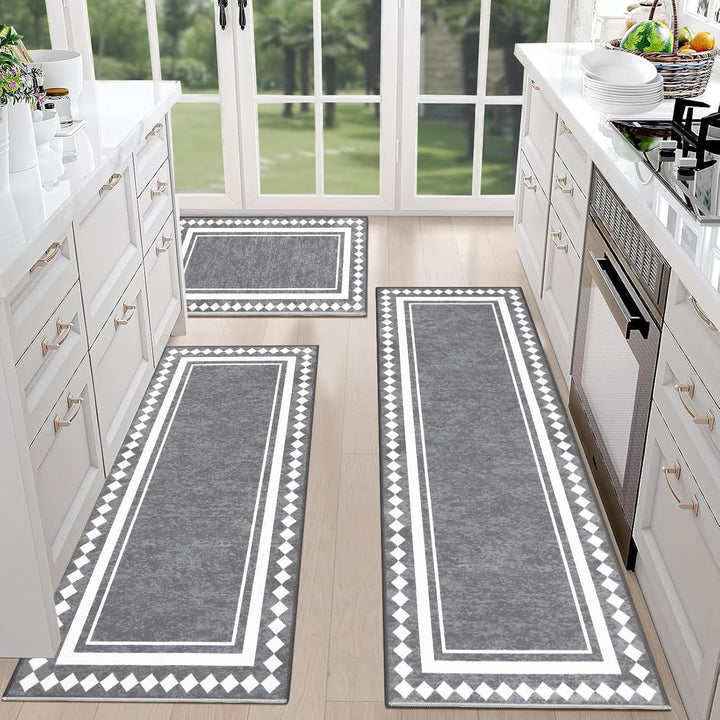 Vintage-Inspired Persian Kitchen Runner Mat