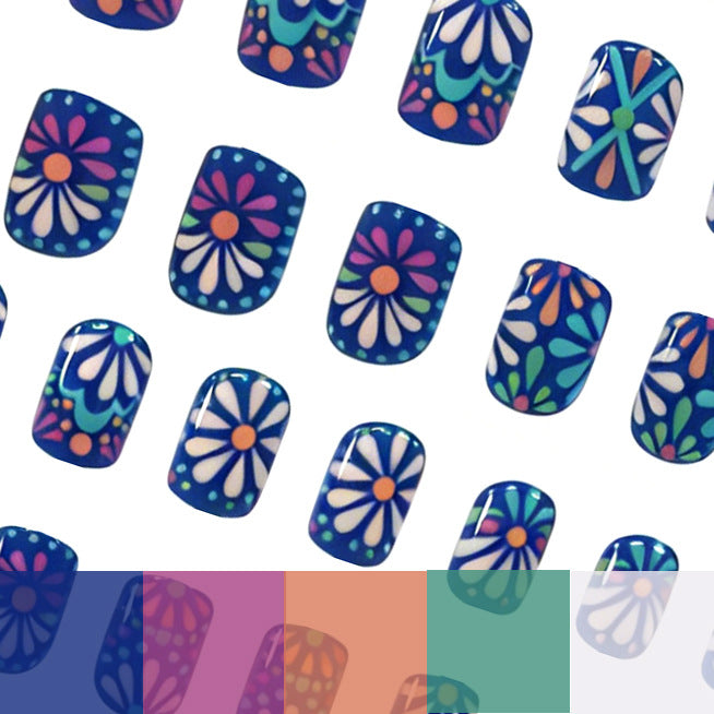 Floral Decorative Nail Art Enhancements Stornfield
