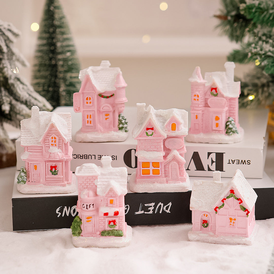 Illuminated Christmas village House Decor Stornfield
