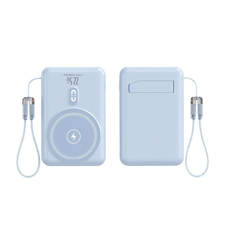 Portable power bank with inductive charging function and LED display Stornfield