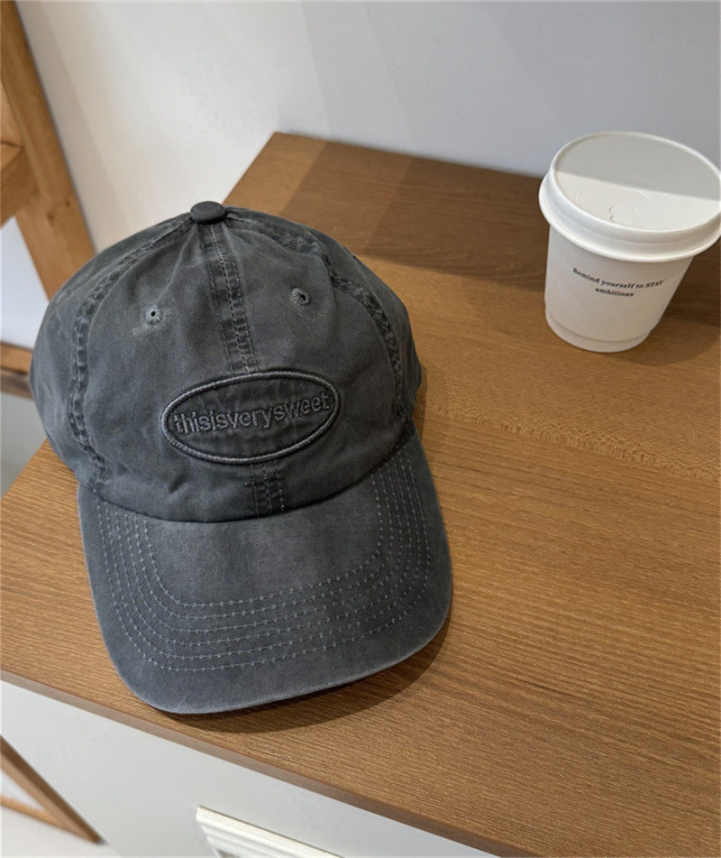 Men's Casual Distressed Cotton Baseball Cap Stornfield