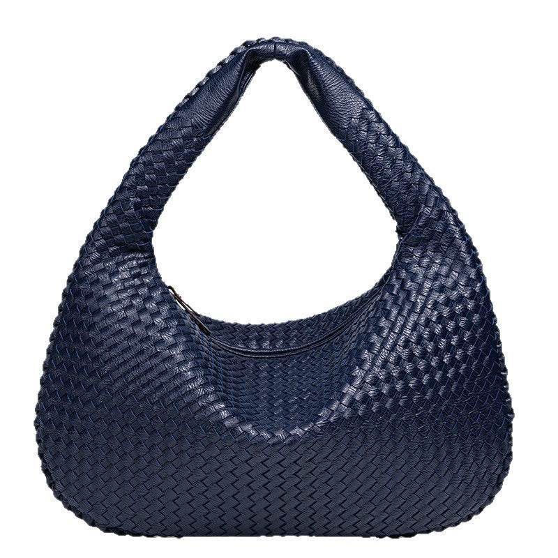 Woven Leather Shoulder Bag Stornfield