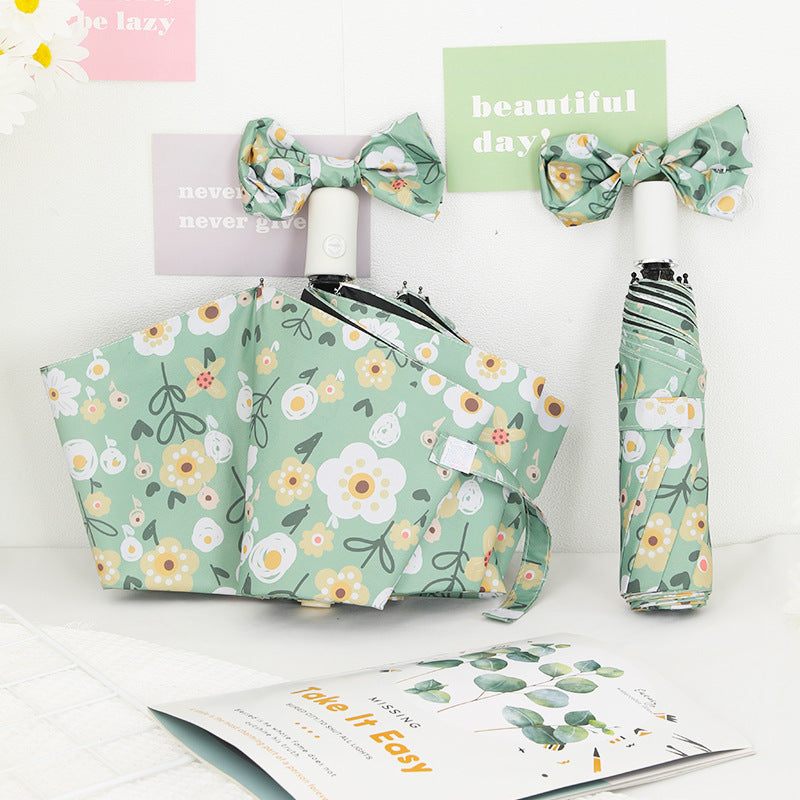 Women's Foldable Umbrella with Colorful Floral Patterns Stornfield