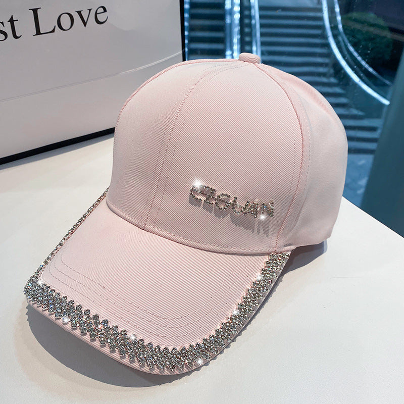 Women's Sparkling Rhinestone-Trimmed Baseball Cap Stornfield