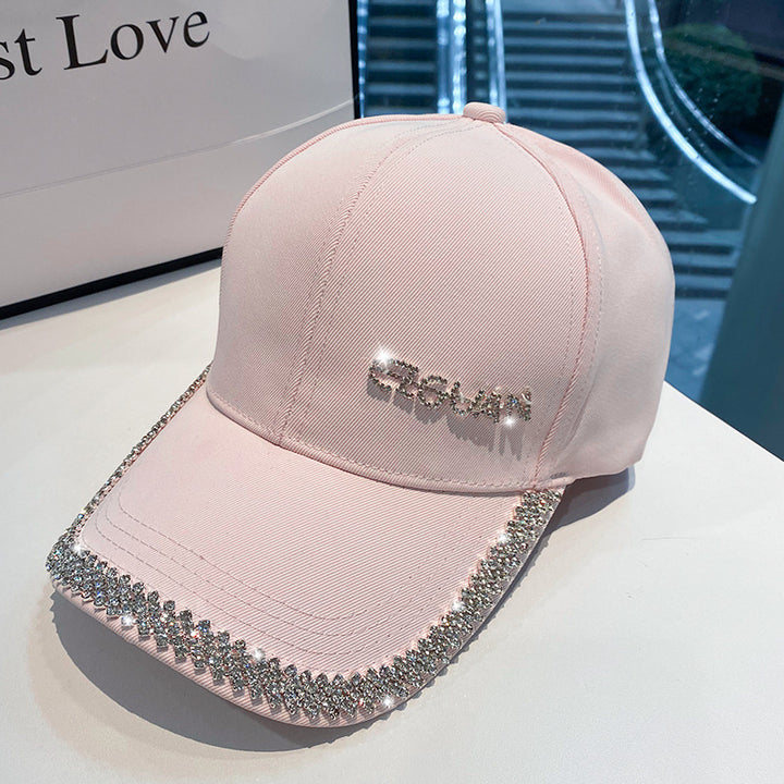 Women's Sparkling Rhinestone-Trimmed Baseball Cap Stornfield
