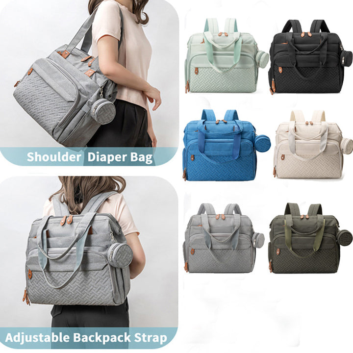 Multifunctional Diaper Backpack Set Stornfield