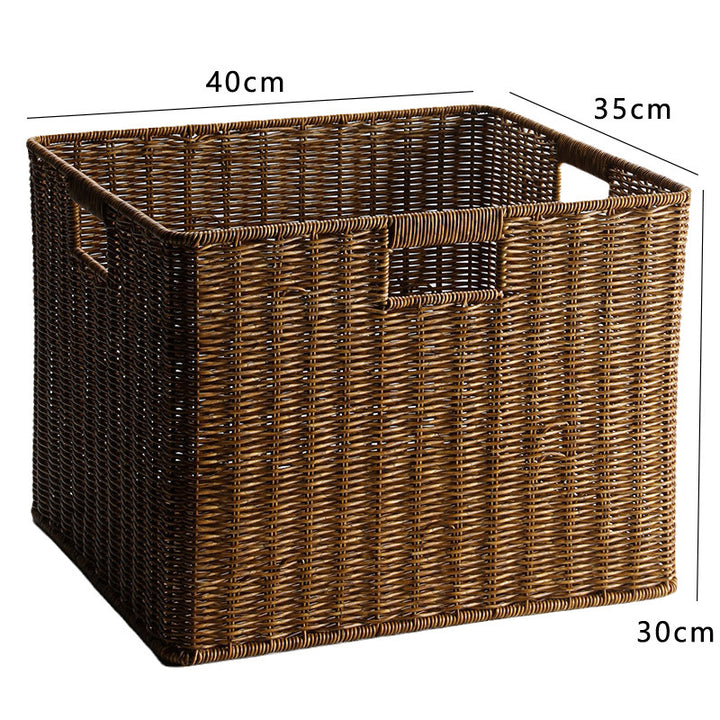 Unisex Spacious Storage Basket made of Woven Natural Material Stornfield
