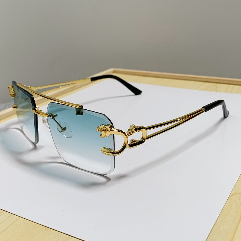 Women's glasses with extravagant frame and luxurious accents Stornfield