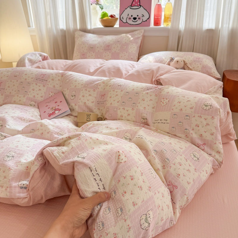 Cartoon-Themed Bedding Set