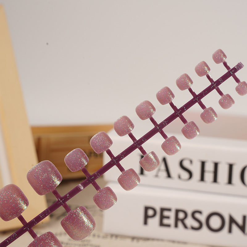 Glittery Press-On Nail Art Stornfield