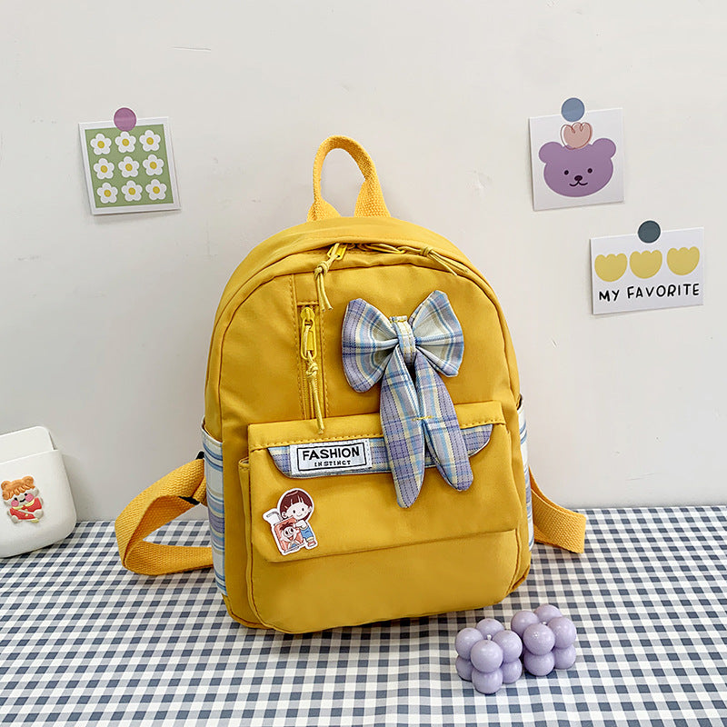 Stylish Casual Bow-Embellished Backpack Stornfield