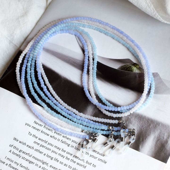 Elegant Beaded Eyewear Retainer Chain Stornfield