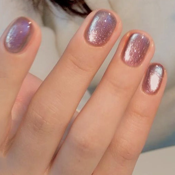 Shimmering Press-On Nail Collection Stornfield