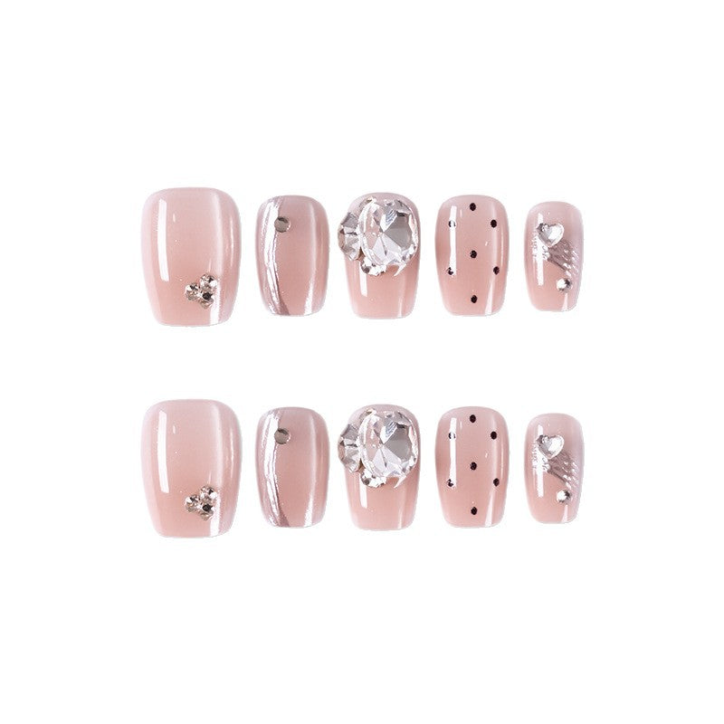 Premium Decorative Press-On Nail Set Stornfield