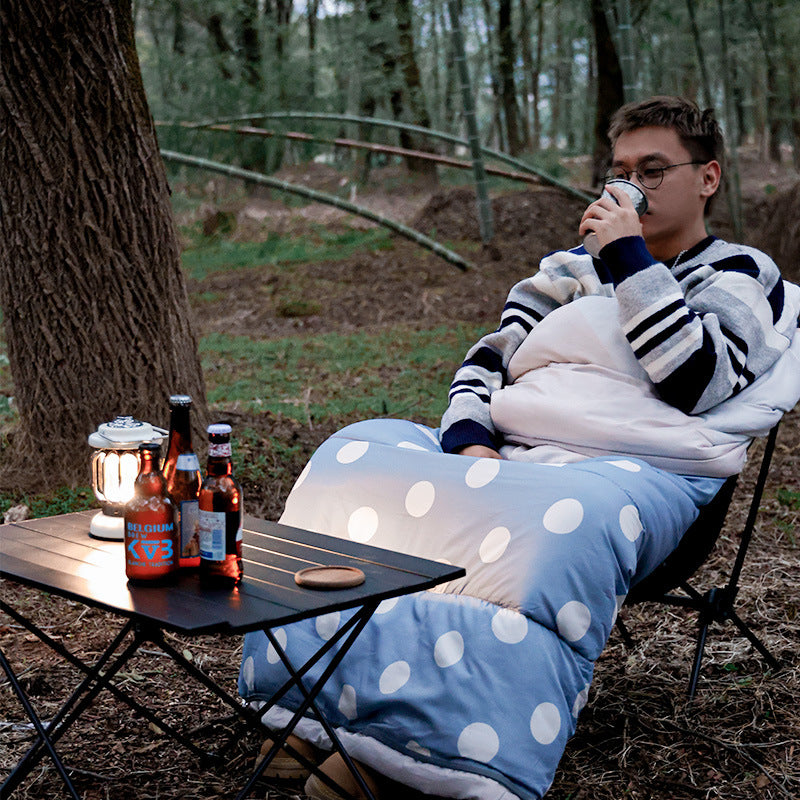 High-quality and warm sleeping bag with headrest Stornfield