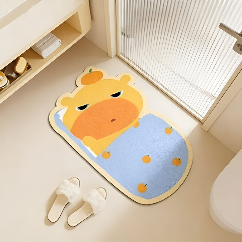 Cartoon Bathroom Mat Stornfield