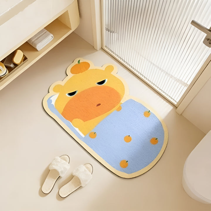Cartoon Bathroom Mat Stornfield