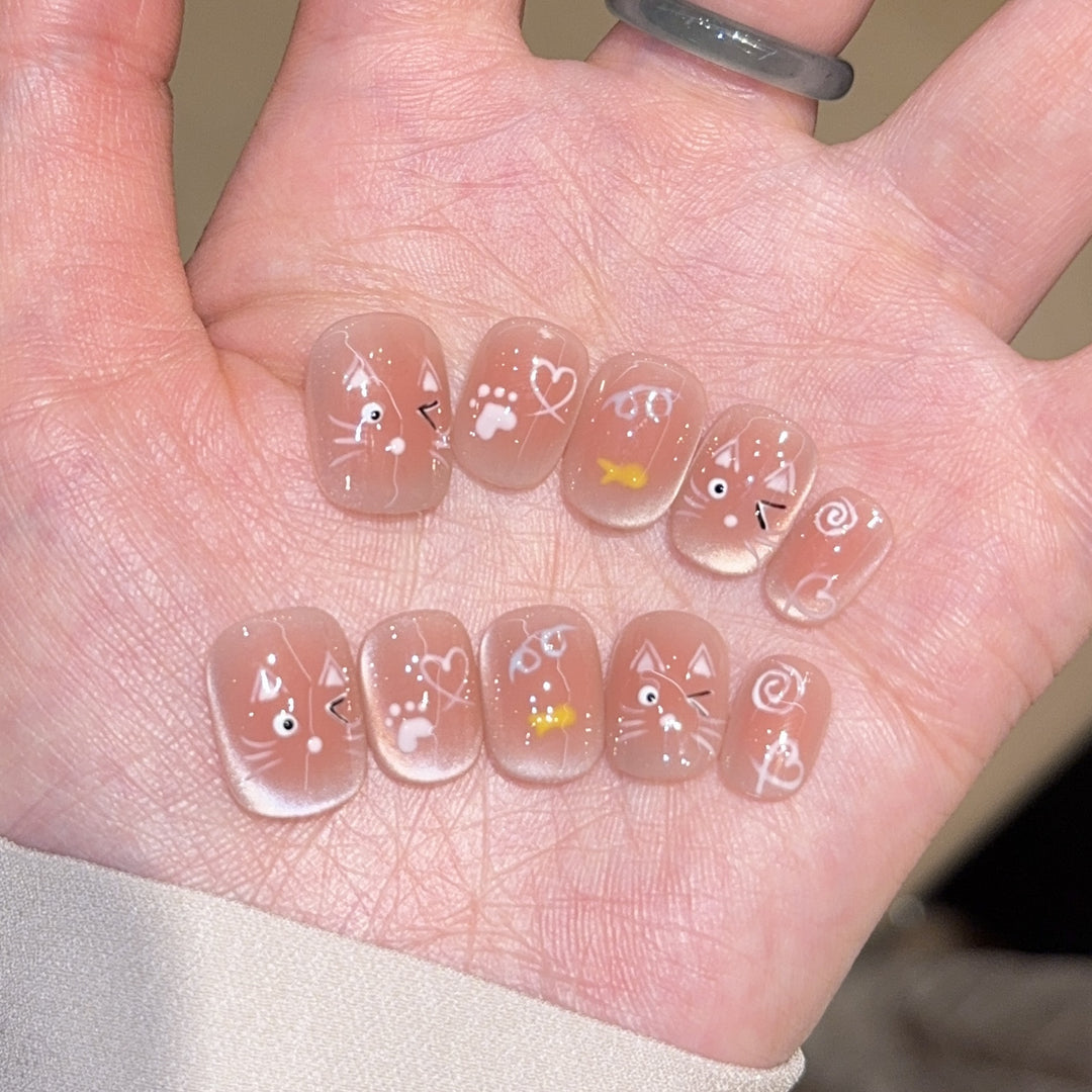 Playful Artificial Nail Design Stornfield
