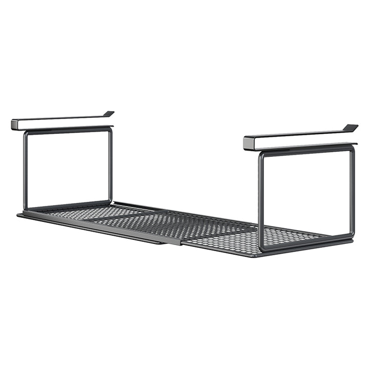 Adjustable Under-Cabinet Sliding Mesh Storage Shelf Rack