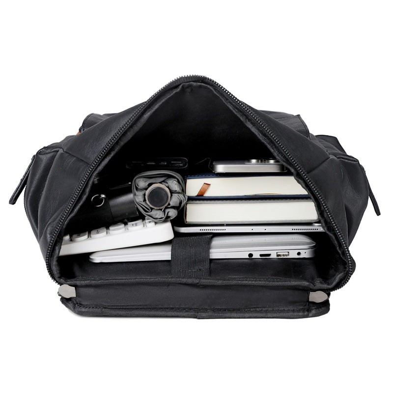 Elegant Backpack Made of Durable Synthetic Leather Stornfield