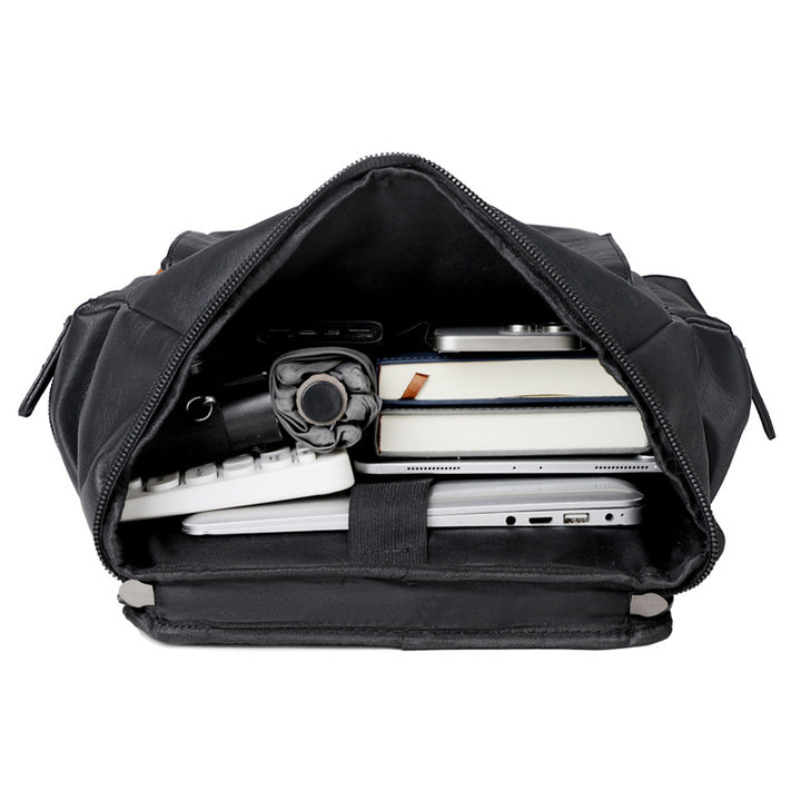 Elegant Backpack Made of Durable Synthetic Leather Stornfield