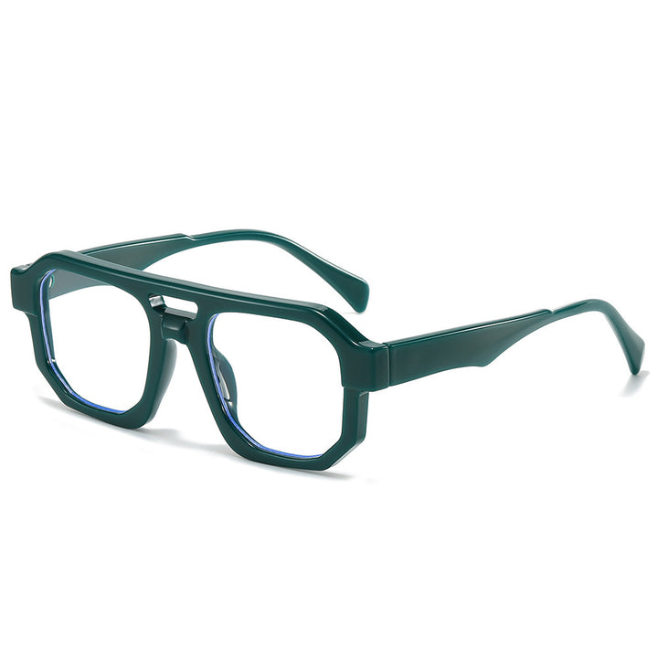 Fashion-Forward Geometric Oversized Sunglasses Stornfield