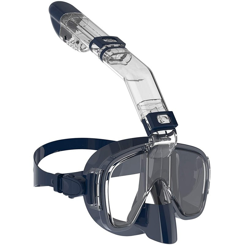 Diving mask with visibility protection and flexible snorkel Stornfield