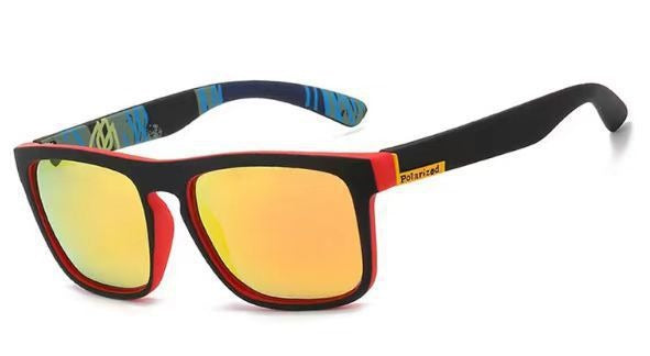 Unisex nan polarized sports sunglasses with robust plastic frame and ergonomic temples Stornfield