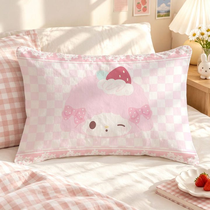 Cartoon Ice Cream Printed Pillow