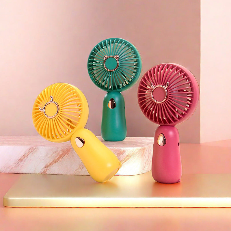 Women's Portable Mini Hand Fan with USB Charging Function Stornfield