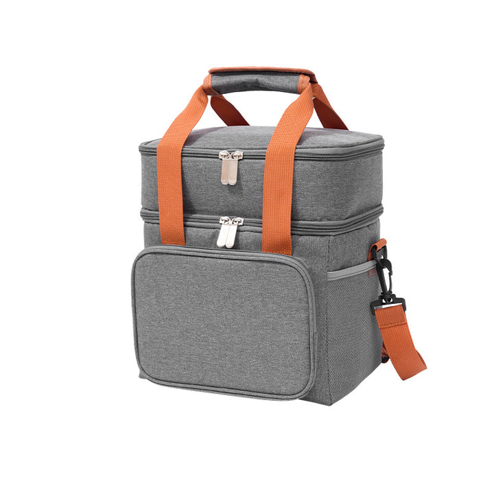 Insulated Dual-Compartment Lunch Cooler Stornfield