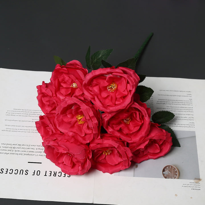 Decorative Artificial Flower Bouquet for Home Display