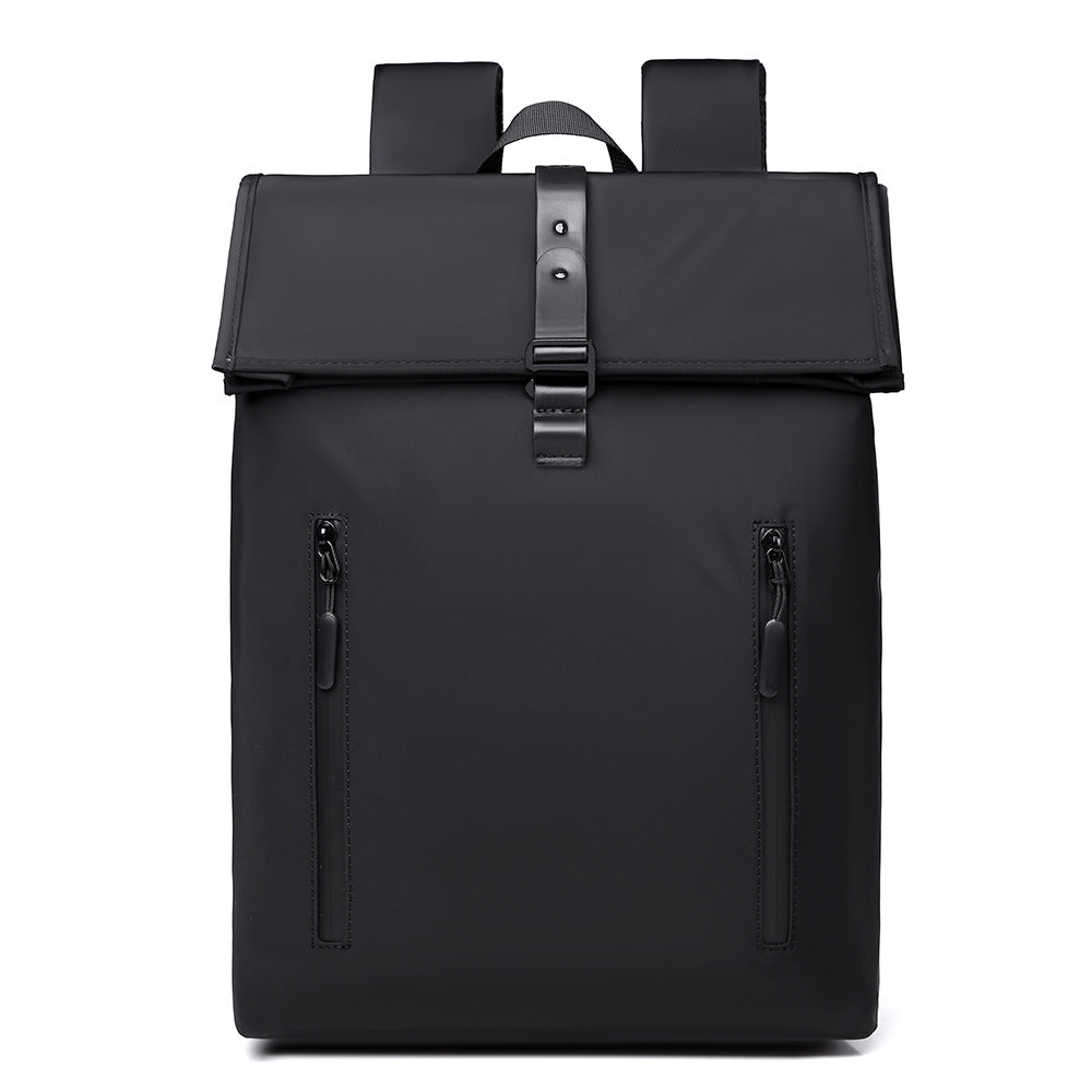 Modern Waterproof Roll-Top Backpack Stornfield