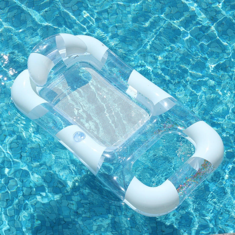 Inflatable Pool Lounger with Canopy Stornfield