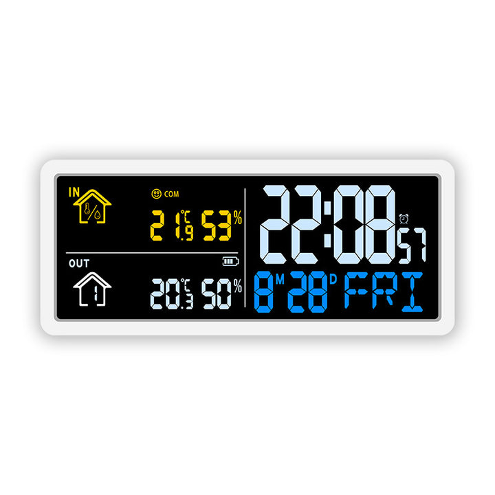 Digital weather forecast clock with hygrometer Stornfield