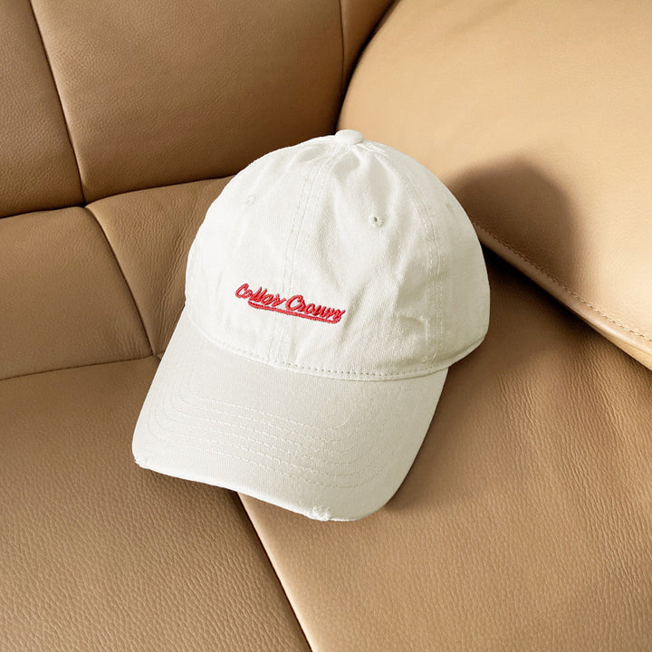 Women's Casual Distressed Cotton Baseball Cap Stornfield