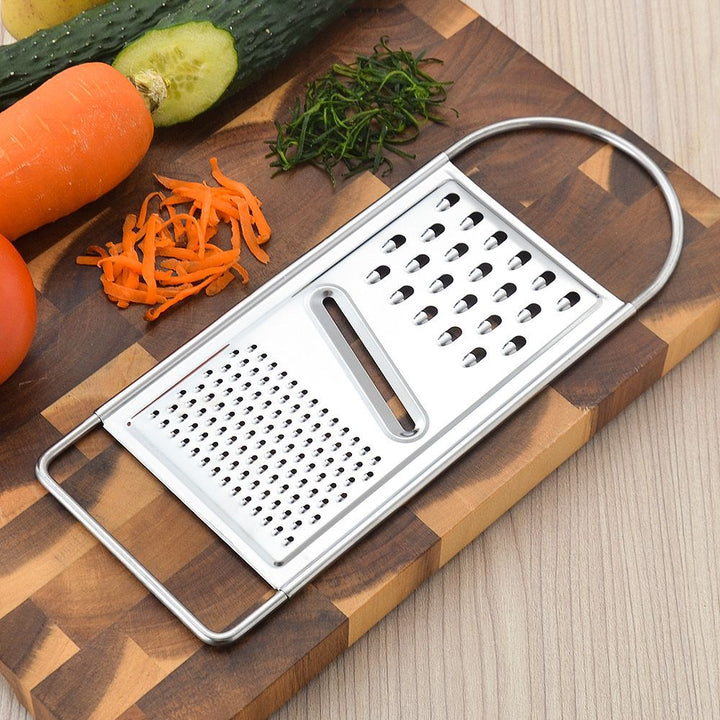 Stainless Steel Kitchen Grater with Ergonomic Handle Stornfield