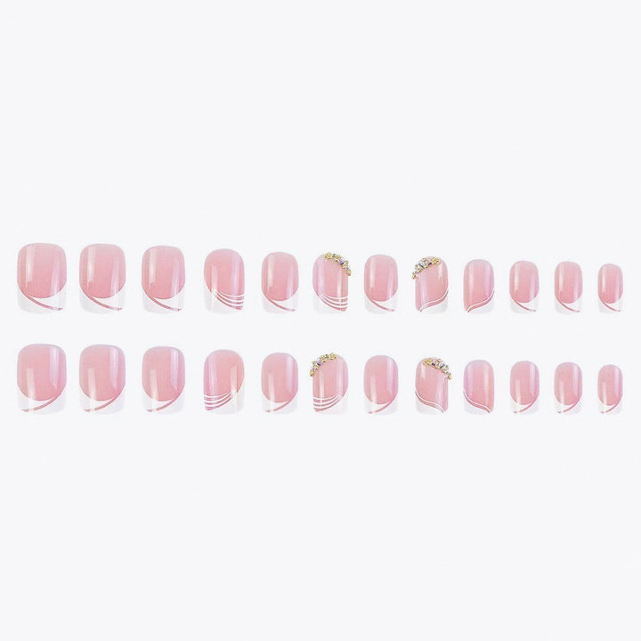 Nail art design with elegant accents Stornfield