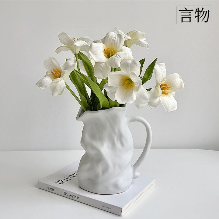 Abstract Sculptural Pitcher