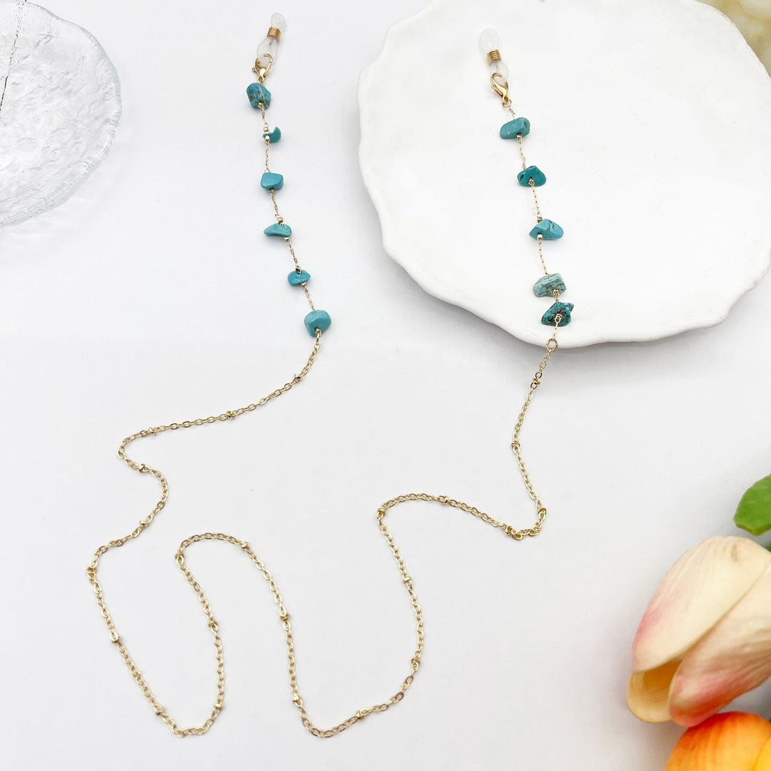 Colorful Gemstone Eyewear Chain Stornfield