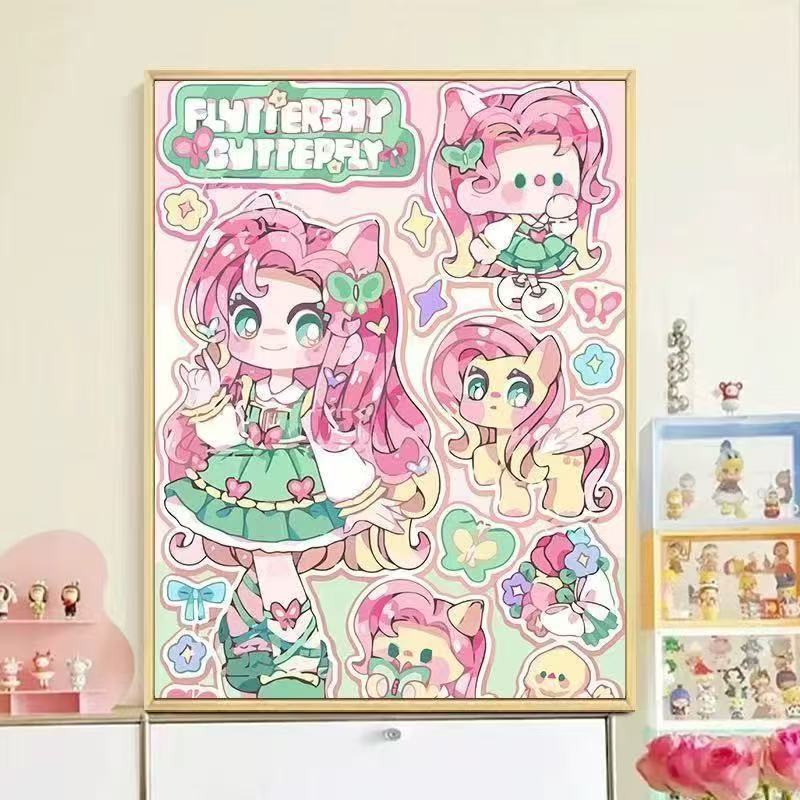 Cute Fantasy Character Wall Art Stornfield