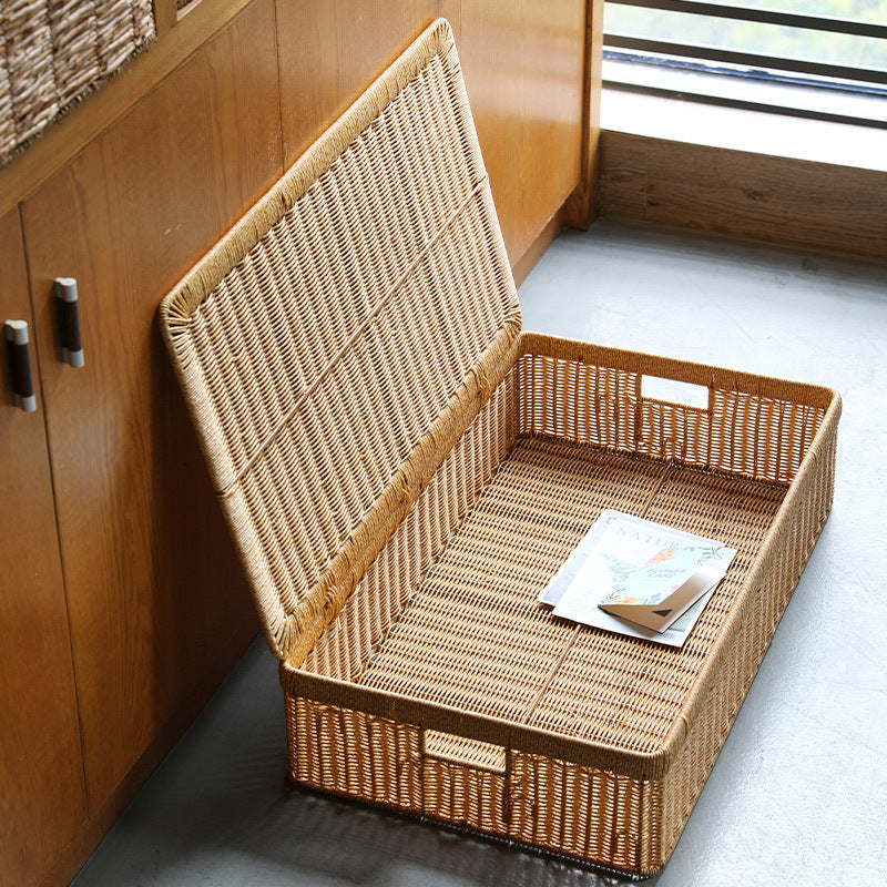 Large Rectangular Woven Storage Chest Stornfield