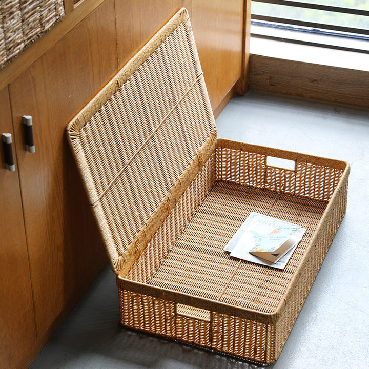 Large Rectangular Woven Storage Chest Stornfield